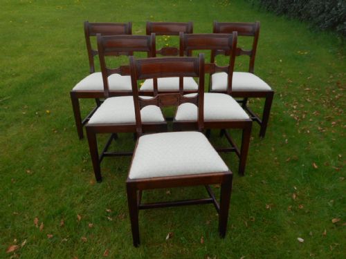 ANTIQUE REGENCY DINNING CHAIRS - ADDITIONAL PHOTO 15