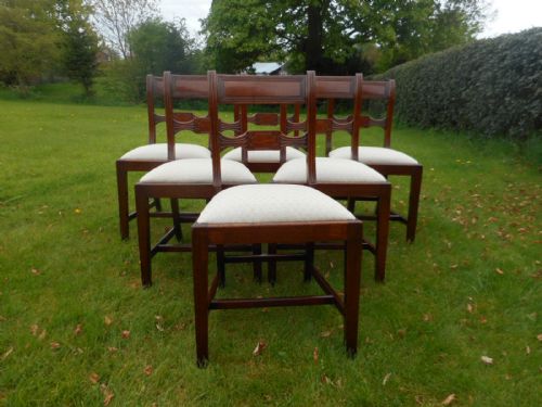 ANTIQUE REGENCY DINNING CHAIRS - ADDITIONAL PHOTO 16