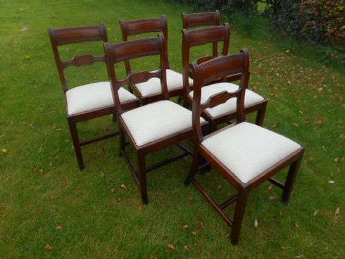 ANTIQUE REGENCY DINNING CHAIRS - ADDITIONAL PHOTO 17