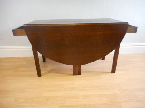 ANTIQUE GEORGIAN DINNING TABLE - ADDITIONAL PHOTO 3