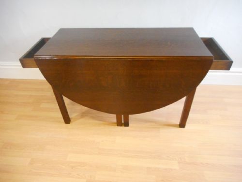 ANTIQUE GEORGIAN DINNING TABLE - ADDITIONAL PHOTO 4