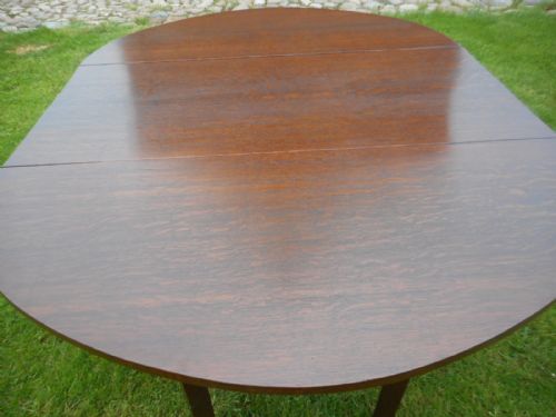 ANTIQUE GEORGIAN DINNING TABLE - ADDITIONAL PHOTO 7