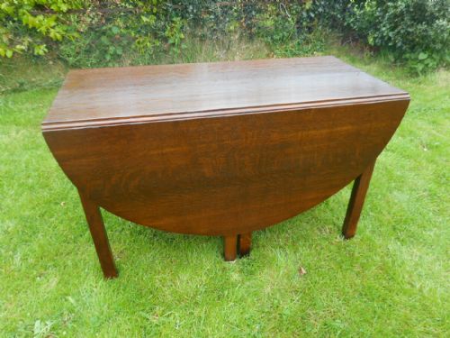 ANTIQUE GEORGIAN DINNING TABLE - ADDITIONAL PHOTO 8