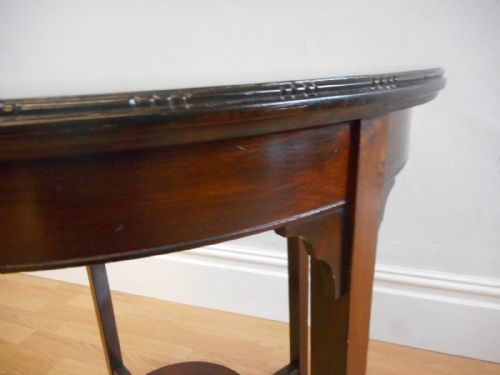 ANTIQUE EDWARDIAN OCCASIONAL TABLE - ADDITIONAL PHOTO 2