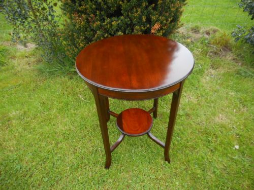 ANTIQUE EDWARDIAN OCCASIONAL TABLE - ADDITIONAL PHOTO 10