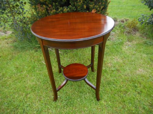 ANTIQUE EDWARDIAN OCCASIONAL TABLE - ADDITIONAL PHOTO 12