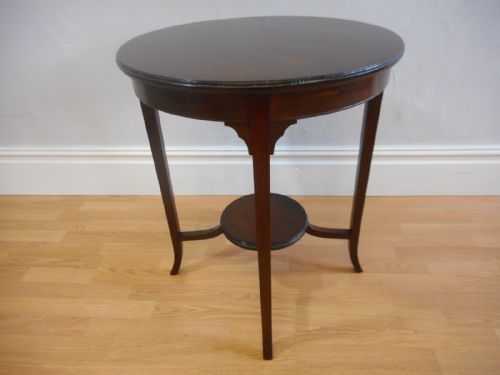 ANTIQUE EDWARDIAN OCCASIONAL TABLE - ADDITIONAL PHOTO 13
