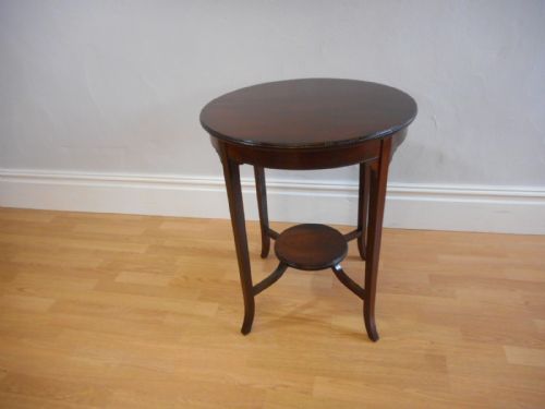 ANTIQUE EDWARDIAN OCCASIONAL TABLE - ADDITIONAL PHOTO 14