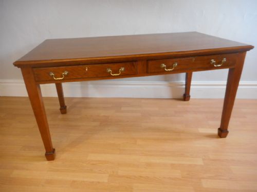 ANTIQUE EDWARDIAN WRITING TABLE - ADDITIONAL PHOTO 3