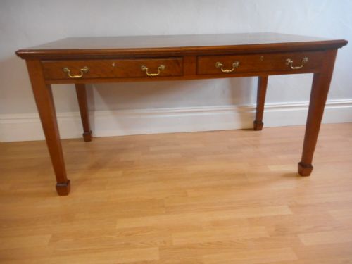 ANTIQUE EDWARDIAN WRITING TABLE - ADDITIONAL PHOTO 4