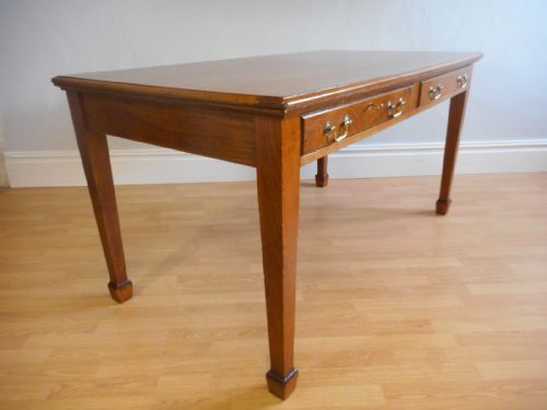ANTIQUE EDWARDIAN WRITING TABLE - ADDITIONAL PHOTO 7