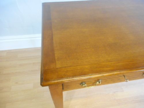 ANTIQUE EDWARDIAN WRITING TABLE - ADDITIONAL PHOTO 13