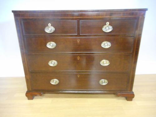 antique chest of drawers - CATEGORY: ANTIQUE CHEST OF DRAWERS - DATED GEORGIAN