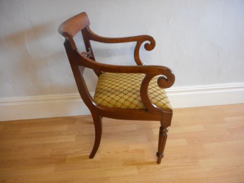 ANTIQUE REGENCY ARM CHAIR - ADDITIONAL PHOTO 2