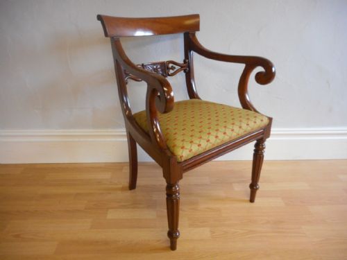 ANTIQUE REGENCY ARM CHAIR - ADDITIONAL PHOTO 4