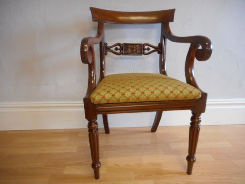 ANTIQUE REGENCY ARM CHAIR - ADDITIONAL PHOTO 5