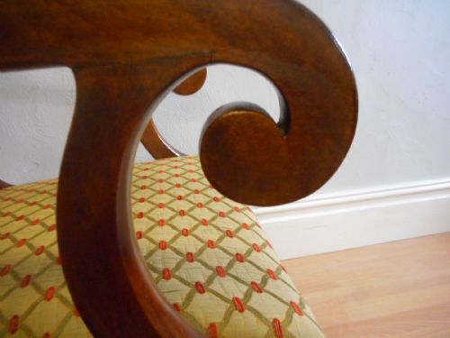ANTIQUE REGENCY ARM CHAIR - ADDITIONAL PHOTO 10