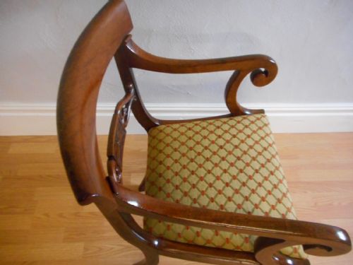 ANTIQUE REGENCY ARM CHAIR - ADDITIONAL PHOTO 11