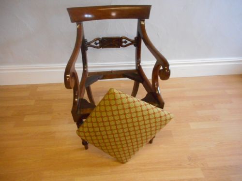 ANTIQUE REGENCY ARM CHAIR - ADDITIONAL PHOTO 18
