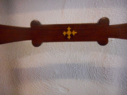 ANTIQUE REGENCY CAMPAIGN CHAIR - ADDITIONAL PHOTO 1