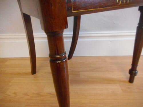 ANTIQUE REGENCY CAMPAIGN CHAIR - ADDITIONAL PHOTO 6