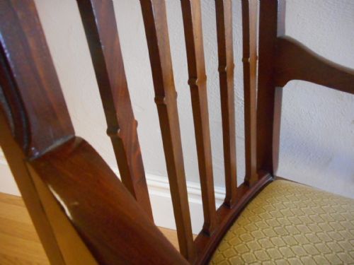 ANTIQUE EDWARDIAN ARM CHAIR - ADDITIONAL PHOTO 7