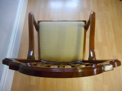 ANTIQUE EDWARDIAN ARM CHAIR - ADDITIONAL PHOTO 12
