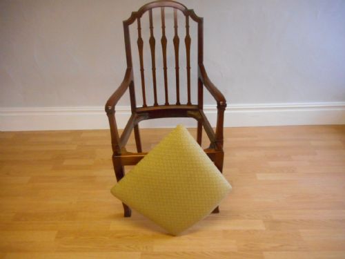 ANTIQUE EDWARDIAN ARM CHAIR - ADDITIONAL PHOTO 14