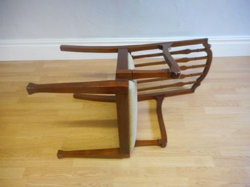 ANTIQUE EDWARDIAN ARM CHAIR - ADDITIONAL PHOTO 15