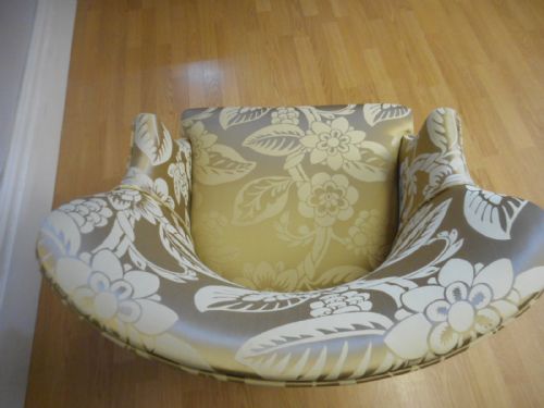 ANTIQUE VICTORIAN UPHOLSTERED TUB CHAIR - ADDITIONAL PHOTO 9