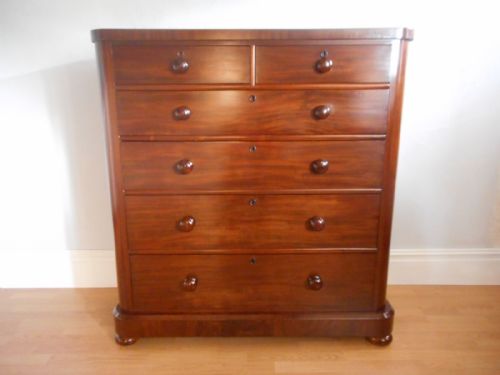antique victorian chest of drawers - CATEGORY: ANTIQUE CHEST OF DRAWERS - DATED VICTORIAN