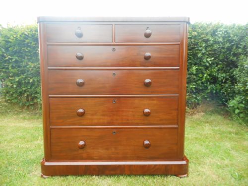 ANTIQUE VICTORIAN CHEST OF DRAWERS - ADDITIONAL PHOTO 11