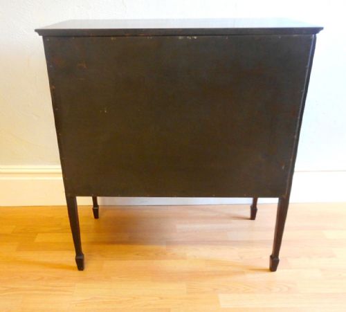 ANTIQUE EDWARDIAN MUSIC CABINET - ADDITIONAL PHOTO 4