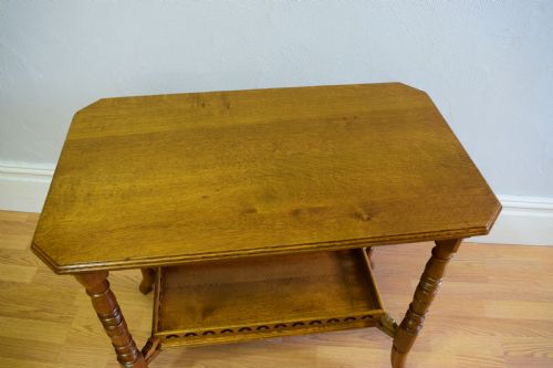 ANTIQUE VICTORIAN OCCASIONAL TABLE - ADDITIONAL PHOTO 9