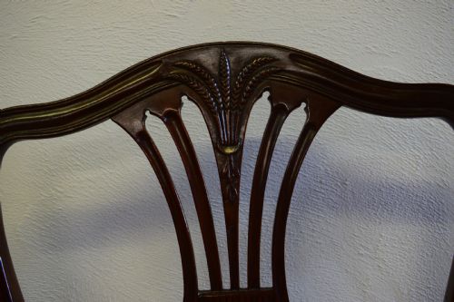 SET OF 6 HEPPELWHITE DINING CHAIRS - ADDITIONAL PHOTO 7