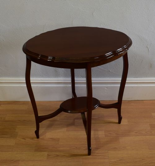 ANTIQUE OCCASIONAL TABLE - ADDITIONAL PHOTO 2