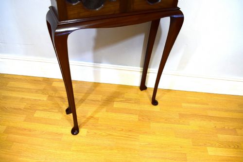 LATE VICTORIAN BOOKCASE ON STAND - ADDITIONAL PHOTO 5