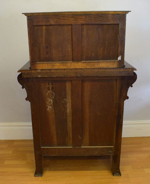ANTIQUE OAK CUPBOARD - ADDITIONAL PHOTO 14