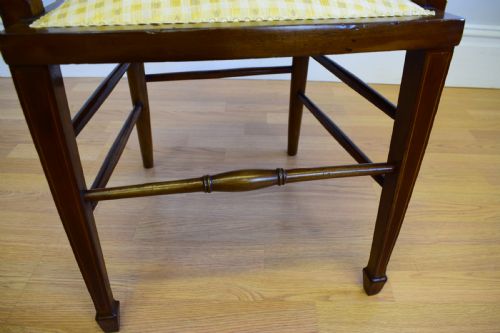 EDWARDIAN ARM CHAIR - ADDITIONAL PHOTO 5