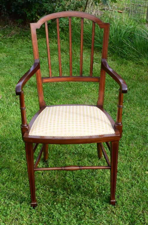 EDWARDIAN ARM CHAIR - ADDITIONAL PHOTO 10