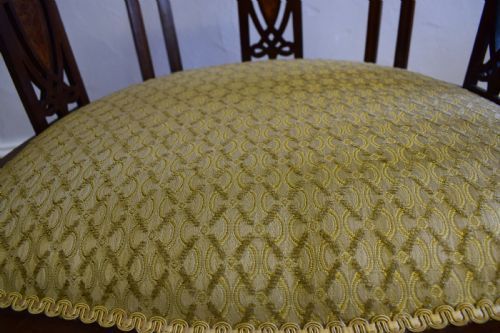 EDWARDIAN INLAID TUB ARM CHAIR - ADDITIONAL PHOTO 8