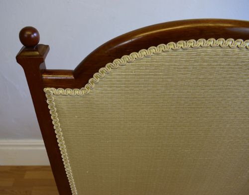 EDWARDIAN INLAID ARM CHAIR - ADDITIONAL PHOTO 2