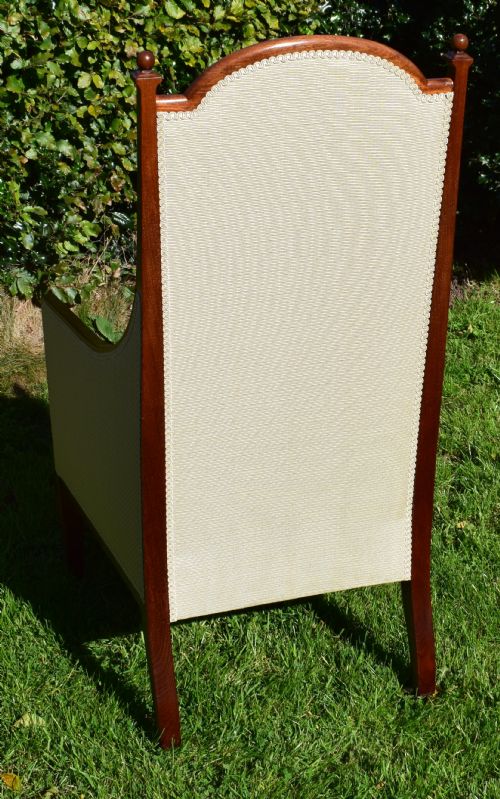 EDWARDIAN INLAID ARM CHAIR - ADDITIONAL PHOTO 12