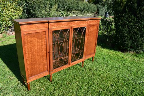 ANTIQUE BREAKFRONT BOOKCASE - ADDITIONAL PHOTO 11
