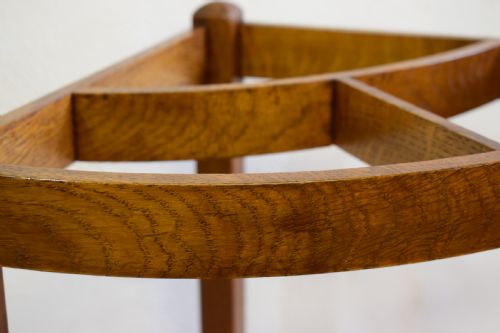 ARTS CRAFTS OAK STICK STAND - ADDITIONAL PHOTO 3