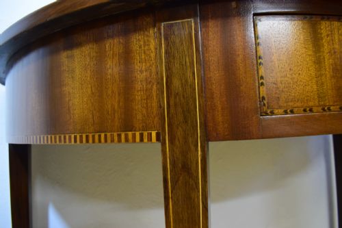 EDWARDIAN DEMILUNE TABLE - ADDITIONAL PHOTO 4