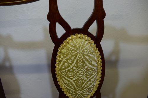 ANTIQUE EDWARDIAN INLAID SOFA - ADDITIONAL PHOTO 5