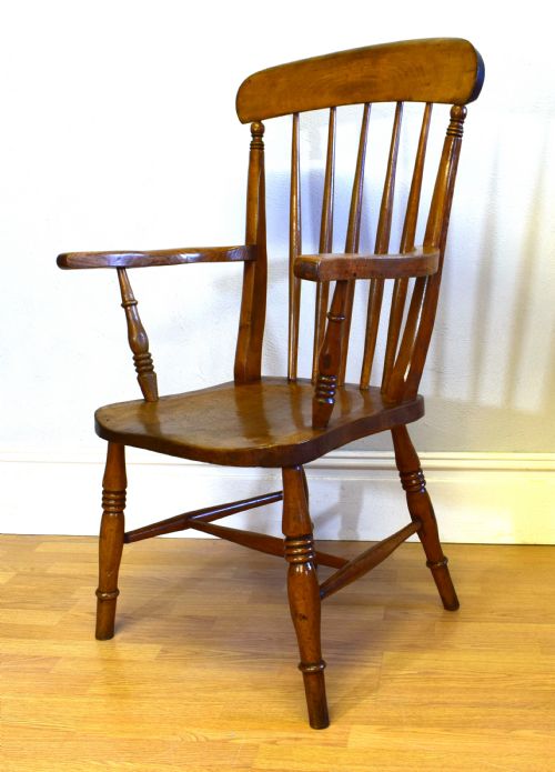 VICTORIAN COUNTRY ARM CHAIR - ADDITIONAL PHOTO 9