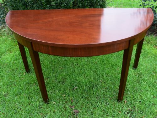 GEORGIAN DEMI LUNE TABLE - ADDITIONAL PHOTO 9