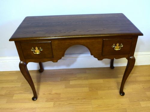 ANTIQUE OAK SIDE TABLE - ADDITIONAL PHOTO 5